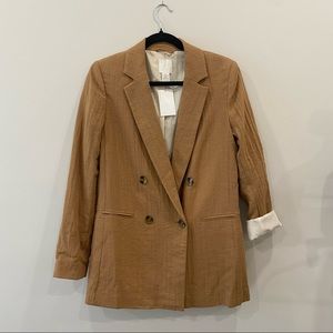 BNWT tan H&M blazer